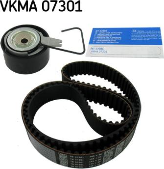 SKF VKMA 07301 - Комплект зубчатого ремня ГРМ unicars.by