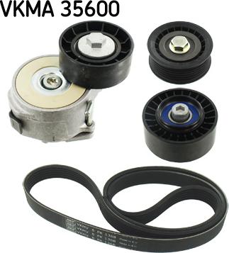 SKF VKMA 35600 - Поликлиновый ременный комплект unicars.by