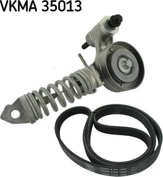 SKF VKMA 35013 - Поликлиновый ременный комплект unicars.by