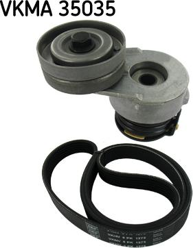 SKF VKMA 35035 - Поликлиновый ременный комплект unicars.by