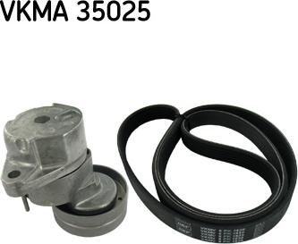 SKF VKMA 35025 - Поликлиновый ременный комплект unicars.by