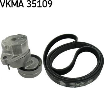 SKF VKMA 35109 - Поликлиновый ременный комплект unicars.by