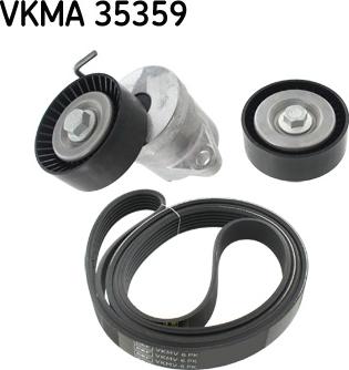 SKF VKMA 35359 - Поликлиновый ременный комплект unicars.by