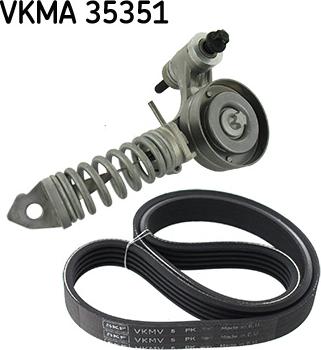 SKF VKMA 35351 - Поликлиновый ременный комплект unicars.by