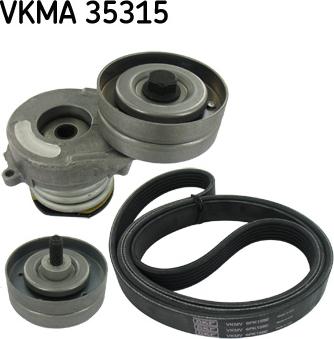 SKF VKMA 35315 - Поликлиновый ременный комплект unicars.by