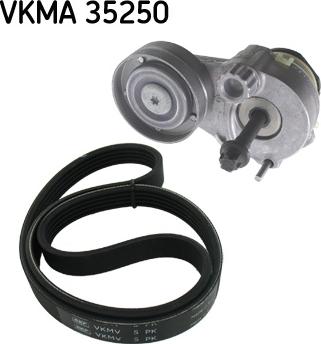 SKF VKMA 35250 - Поликлиновый ременный комплект unicars.by