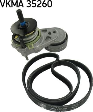 SKF VKMA 35260 - Поликлиновый ременный комплект unicars.by