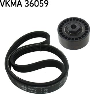 SKF VKMA 36059 - Поликлиновый ременный комплект unicars.by