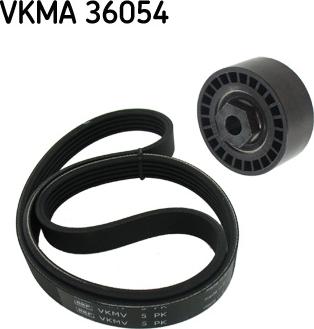 SKF VKMA 36054 - Поликлиновый ременный комплект unicars.by