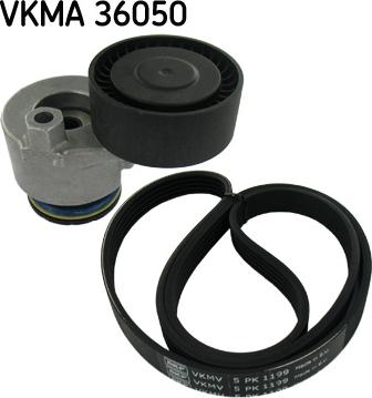 SKF VKMA 36050 - Поликлиновый ременный комплект unicars.by