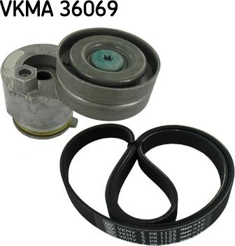 SKF VKMA 36069 - Поликлиновый ременный комплект unicars.by