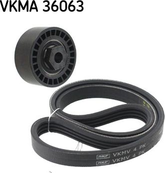 SKF VKMA 36063 - Поликлиновый ременный комплект unicars.by