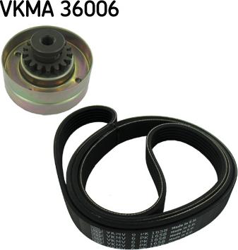 SKF VKMA 36006 - Поликлиновый ременный комплект unicars.by