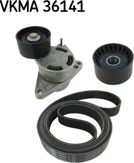 SKF VKMA 36141 - Поликлиновый ременный комплект unicars.by