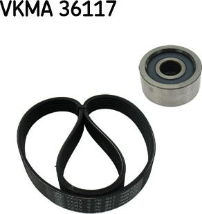 SKF VKMA 36117 - Поликлиновый ременный комплект unicars.by