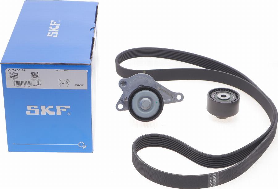 SKF VKMA 36132 - Поликлиновый ременный комплект unicars.by