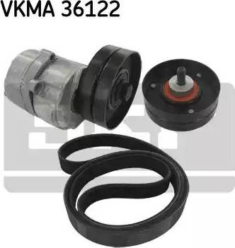 SKF VKMA 36122 - Поликлиновый ременный комплект unicars.by