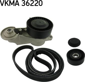 SKF VKMA 36220 - Поликлиновый ременный комплект unicars.by