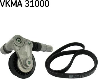 SKF VKMA 31000 - Поликлиновый ременный комплект unicars.by