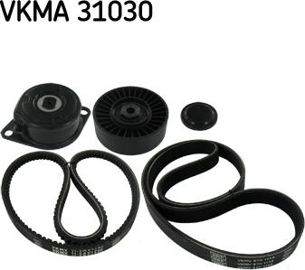 SKF VKMA 31030 - Поликлиновый ременный комплект unicars.by