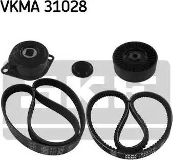 SKF VKMA 31028 - Поликлиновый ременный комплект unicars.by