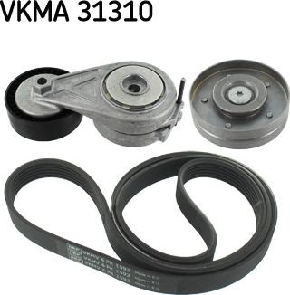 SKF VKMA 31310 - Поликлиновый ременный комплект unicars.by