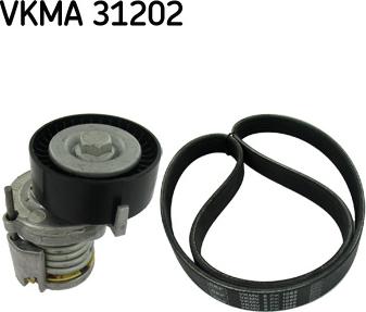 SKF VKMA 31202 - Поликлиновый ременный комплект unicars.by