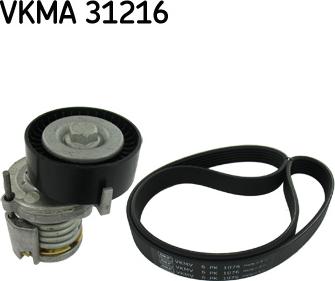 SKF VKMA 31216 - Поликлиновый ременный комплект unicars.by