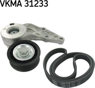 SKF VKMA 31233 - Поликлиновый ременный комплект unicars.by