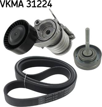 SKF VKMA 31224 - Поликлиновый ременный комплект unicars.by