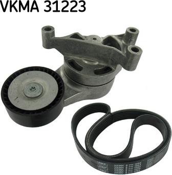 SKF VKMA 31223 - Поликлиновый ременный комплект unicars.by