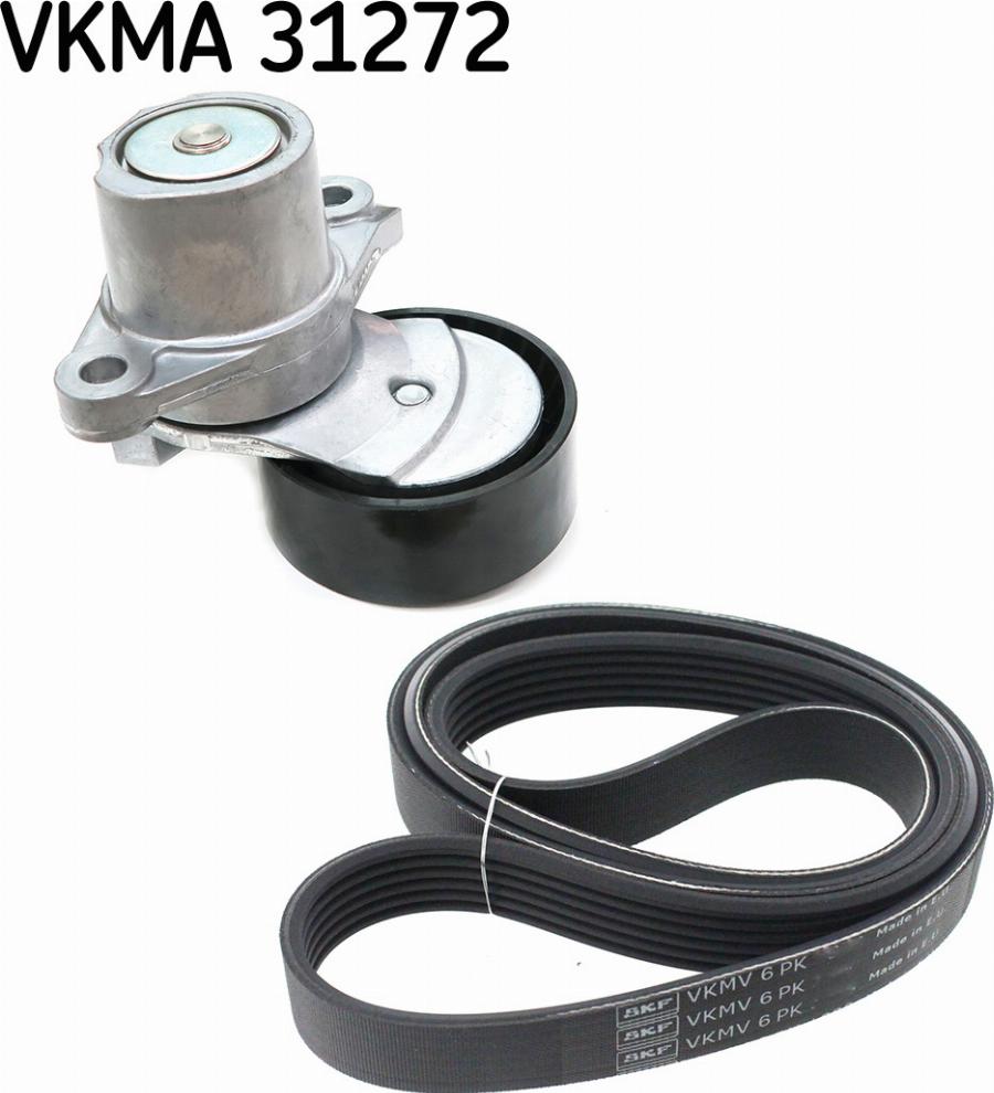 SKF VKMA 31272 - Поликлиновый ременный комплект unicars.by