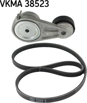 SKF VKMA 38523 - Поликлиновый ременный комплект unicars.by