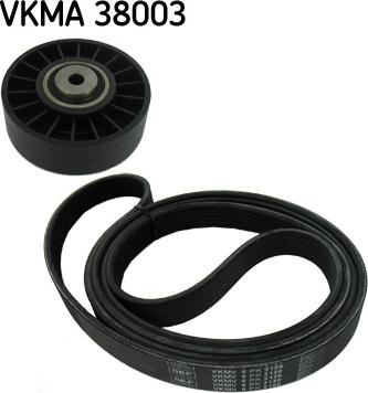 SKF VKMA 38003 - Поликлиновый ременный комплект unicars.by