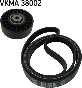 SKF VKMA 38002 - Поликлиновый ременный комплект unicars.by