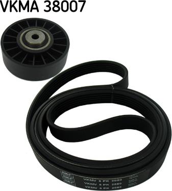 SKF VKMA 38007 - Поликлиновый ременный комплект unicars.by