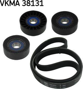 SKF VKMA 38131 - Поликлиновый ременный комплект unicars.by