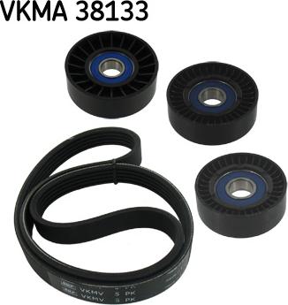 SKF VKMA 38133 - Поликлиновый ременный комплект unicars.by