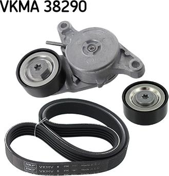 SKF VKMA 38290 - Поликлиновый ременный комплект unicars.by