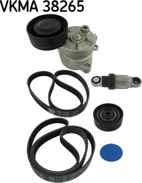 SKF VKMA 38265 - Поликлиновый ременный комплект unicars.by