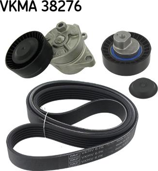 SKF VKMA 38276 - Поликлиновый ременный комплект unicars.by