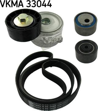 SKF VKMA 33044 - Поликлиновый ременный комплект unicars.by