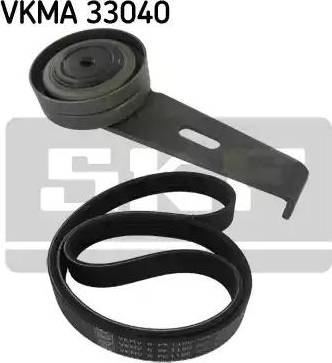 SKF VKMA 33040 - Поликлиновый ременный комплект unicars.by