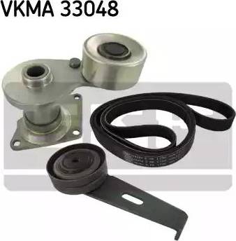 SKF VKMA 33048 - Поликлиновый ременный комплект unicars.by