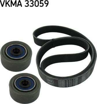 SKF VKMA 33059 - Поликлиновый ременный комплект unicars.by