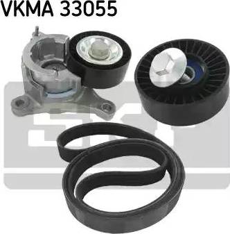 SKF VKMA 33055 - Поликлиновый ременный комплект unicars.by