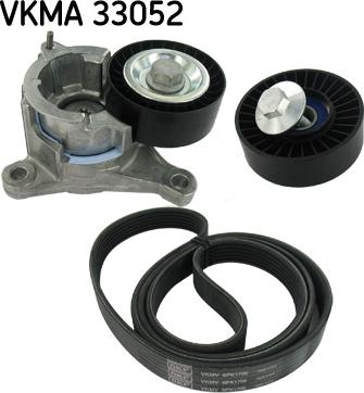 SKF VKMA 33052 - Поликлиновый ременный комплект unicars.by