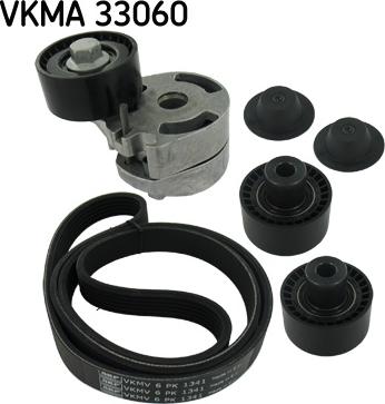 SKF VKMA 33060 - Поликлиновый ременный комплект unicars.by