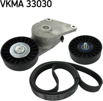 SKF VKMA 33030 - Поликлиновый ременный комплект unicars.by