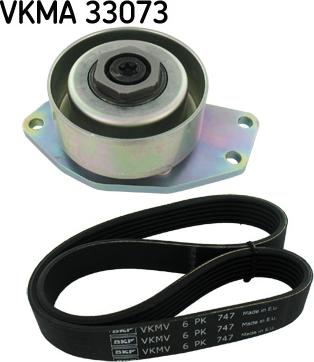 SKF VKMA 33073 - Поликлиновый ременный комплект unicars.by